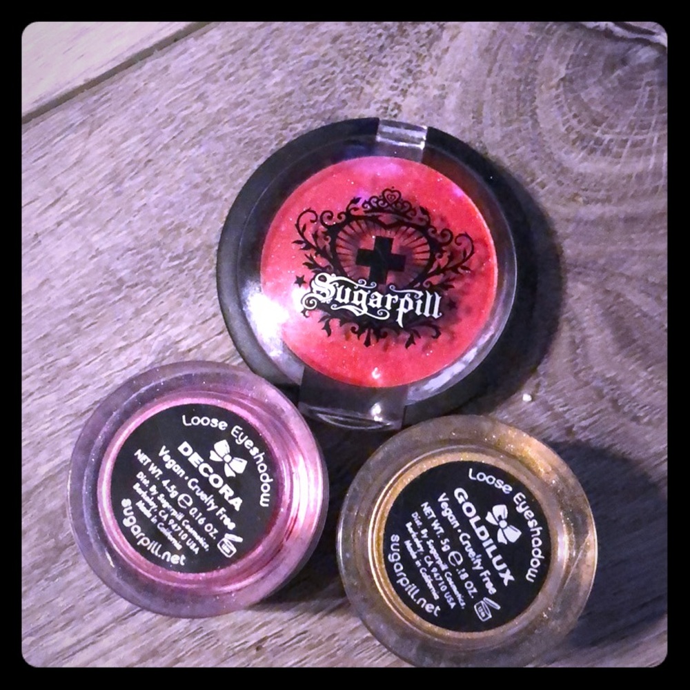 Sugarpill eyeshadows
